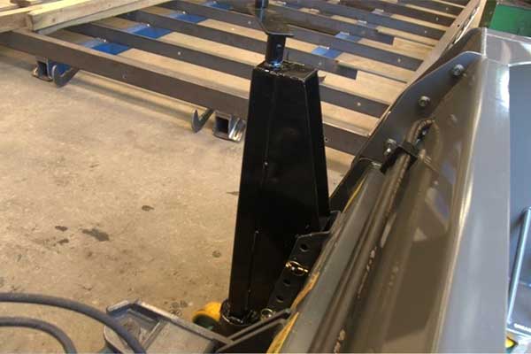 Poultry Shavings Spreader